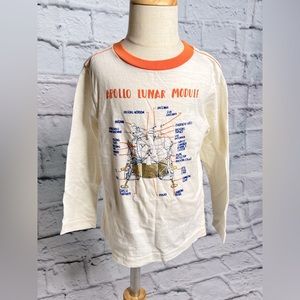Tucker Tate kids long sleeve space t shirt new size 3
